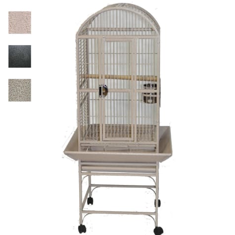 A&E Cage Company Classico Dometop Small Bird Cage in Sandstone