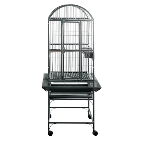 A&E Cage Company Classico Dometop Small Bird Cage in Black