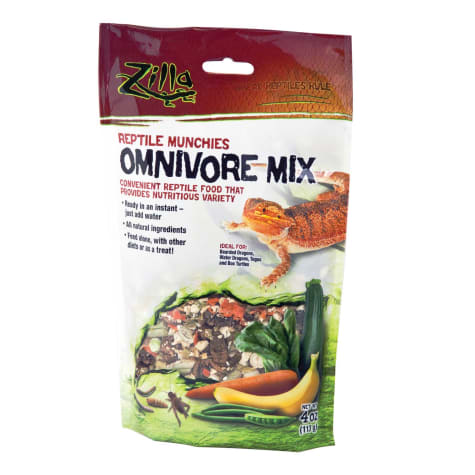 Zilla Omnivore Reptile Munchies Reptile Food