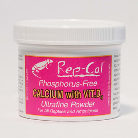 Rep-Cal Phosphorus-Free Calcium with Vitamin D3 Ultrafine Powder