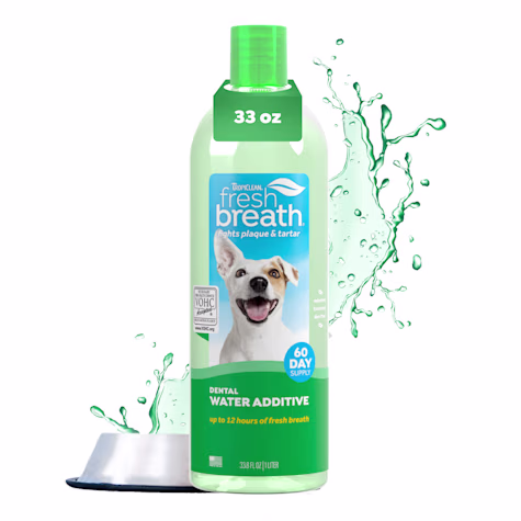 TropiClean Fresh Breath Dental Water Additive for Dogs