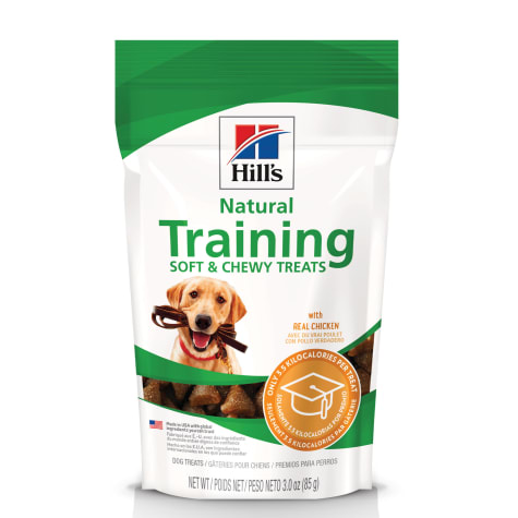 Hill's Natural Soft and Chewy Training Dog Treats with Real Chicken