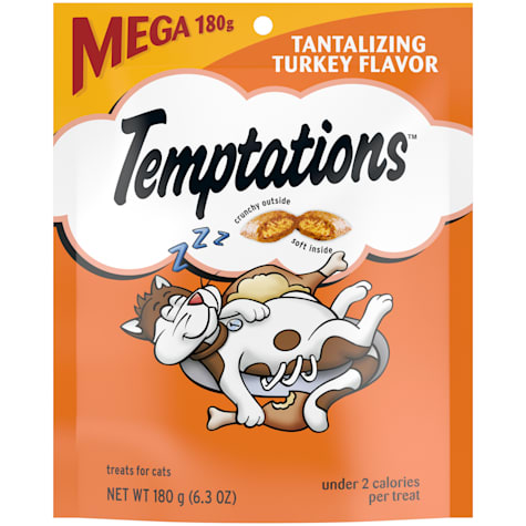 Temptations Classic Tantalizing Turkey Flavor Crunchy and Soft Cat Treats