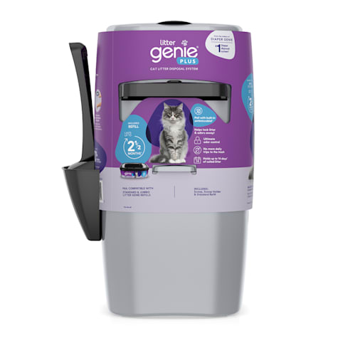 Litter Genie Plus Cat Litter Disposal System in Silver