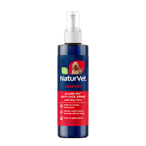 NaturVet Aller-911 Anti-Lick Paw Spray