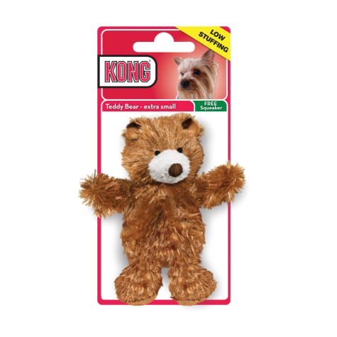 KONG Teddy Bear Dog Toy, X-Small | Petco