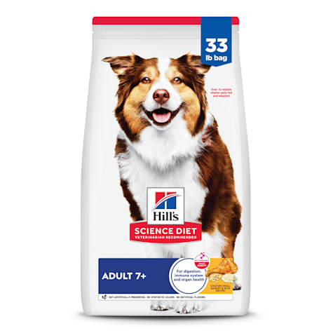 Hill's Science Diet Senior 7+ Chicken Meal, Barley & Rice Recipe Dry Dog Food