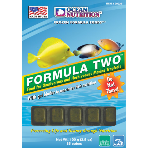 Ocean Nutrition Frozen Formula Two Cubes Fish Food