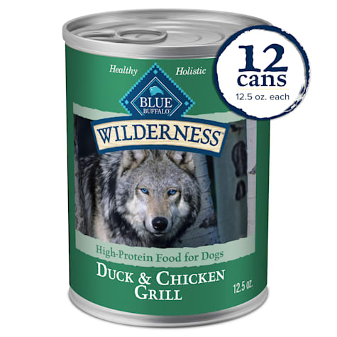Blue Buffalo Wilderness Duck & Chicken Grill Adult Wet Dog Food