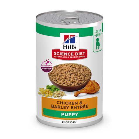 Hill's Science Diet Puppy Chicken & Barley Entree Canned Wet Dog Food
