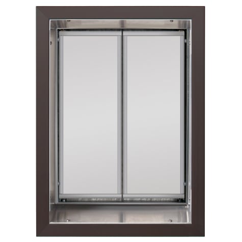 Plexidor Wall Mount Pet Door in Bronze