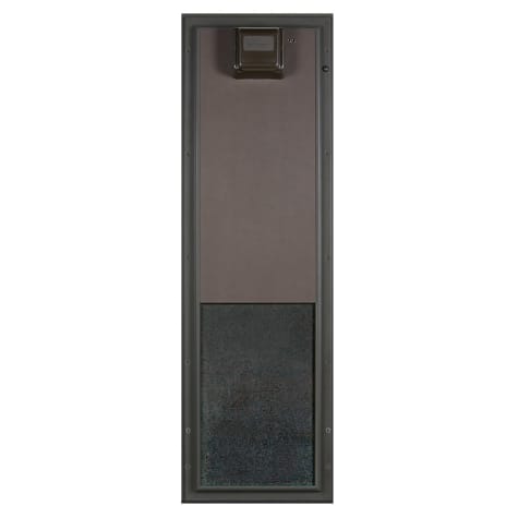 Plexidor Large Door Mount PDE Electronic Pet Door in Bronze