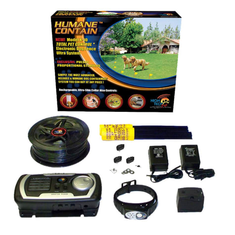 High Tech Pet Humane Contain X-10 Multi-Function In Ground Pet Fencing System