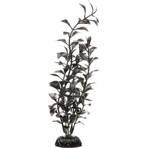Imagitarium Black Pearl Midground Plastic Aquarium Plant
