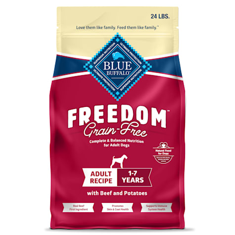 Blue Buffalo Freedom Complete & Balanced Nutrition Beef & Potatoes Grain-Free Adult Dry Dog Food