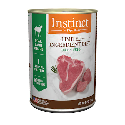 Instinct Limited Ingredient Diet Grain Free Real Lamb Recipe Natural Wet Canned Dog Food
