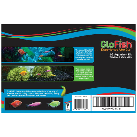 glofish 5 gallon aquarium kit