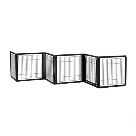 Richell Convertible Elite Six Panel Pet Gate
