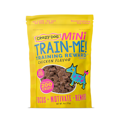 Crazy Dog Train-Me! Mini Training Reward Chicken Dog Treats