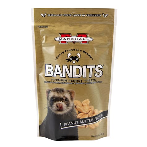 Marshall Pet Products Bandits Premium Peanut Butter Ferret Treats