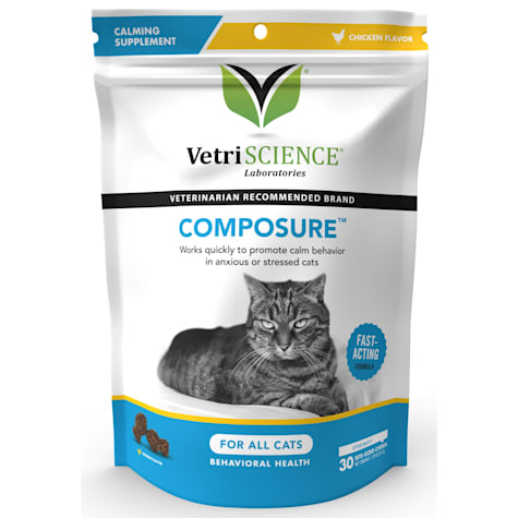VetriScience Composure Cat Calming Chews Chicken