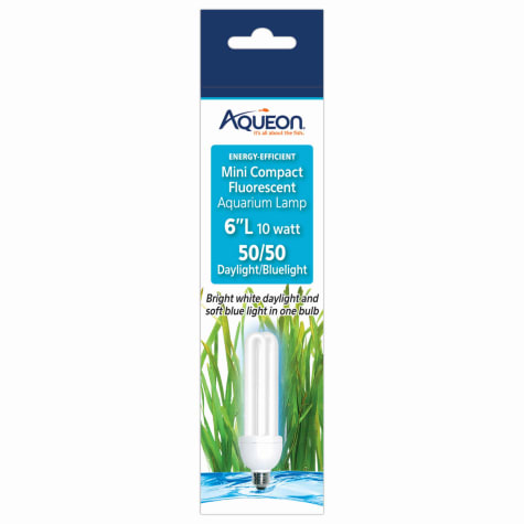 Aqueon 50/50 Mini Compact Fluorescent Bulb, 10 Watts
