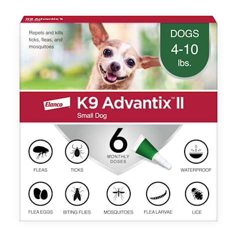 K9 Advantix II Vet-Recommended Flea, Tick & Mosquito Treatment & Prevention for Small Dogs