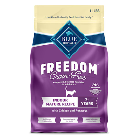Blue Buffalo Freedom Grain-Free, Chicken Recipe, Dry Mature Cat Food