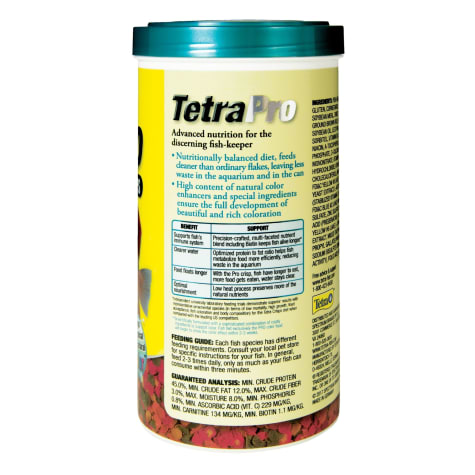 tetra pro tropical color crisps
