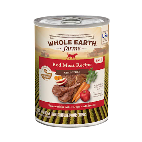 Whole Earth Farms Grain Free Red Meat Recipe Canned Dog Food