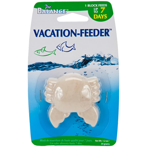 Penn Plax Crab Shape Vacation Fish Feeder