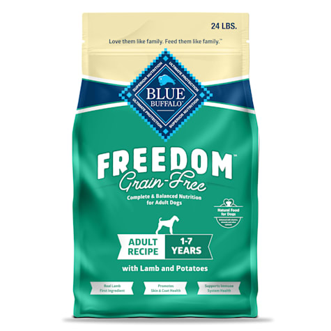 Blue Buffalo Freedom Complete & Balanced Nutrition Lamb & Potatoes Grain-Free Adult Dry Dog Food