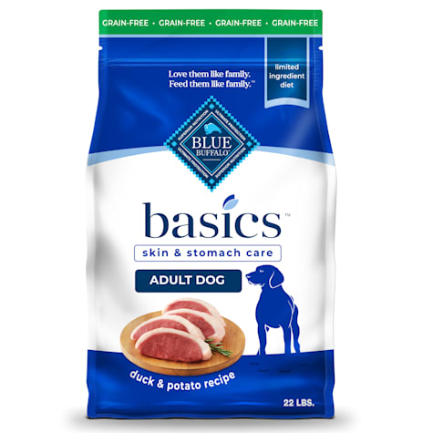 Blue Buffalo Basics Grain-Free, Limited Ingredient Diet, Duck, Adult Dry Dog Food