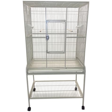 A&E Cage Company Flight Bird Cage in Platinum