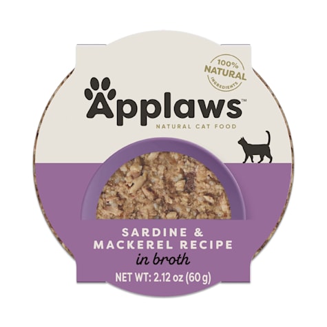 Applaws Natural Wet Sardine with Mackerel in Broth Wet Cat Food