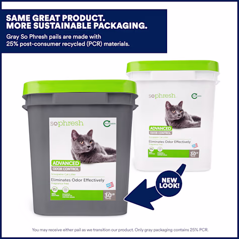 So Phresh Advanced Odor Control Scoopable Fragrance Free Cat Litter