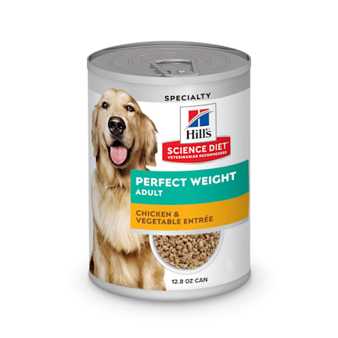 Hill's Science Diet Adult Perfect Weight Chicken & Vegetable Entree Canned Wet Dog Food