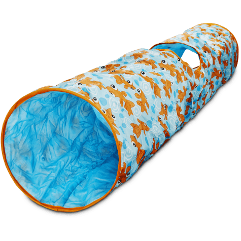 Leaps & Bounds Peek-a-Boo Pipe Cat Tunnel