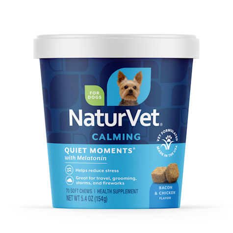 NaturVet Quiet Moments Calming Dog Soft Chew