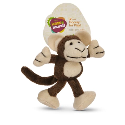 the toy monkey