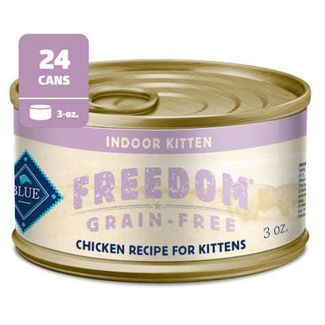Blue Buffalo Freedom Natural Grain-Free Indoor Chicken Kitten Wet Food