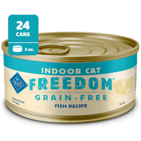 Blue Buffalo Freedom Natural Grain-Free, Fish, Indoor Adult Wet Cat Food