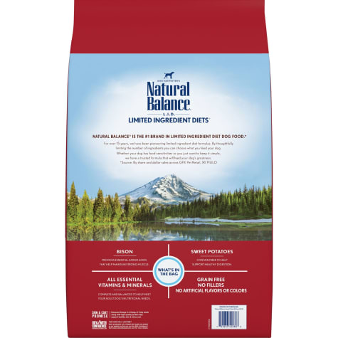 limited ingredient bison dog food
