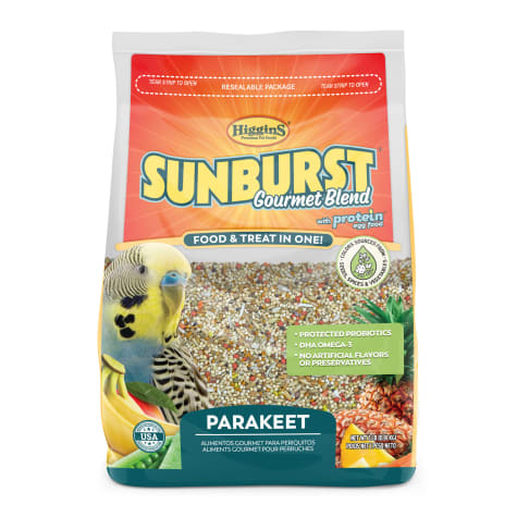 Higgins Sunburst Gourmet Food Mix for Parakeets