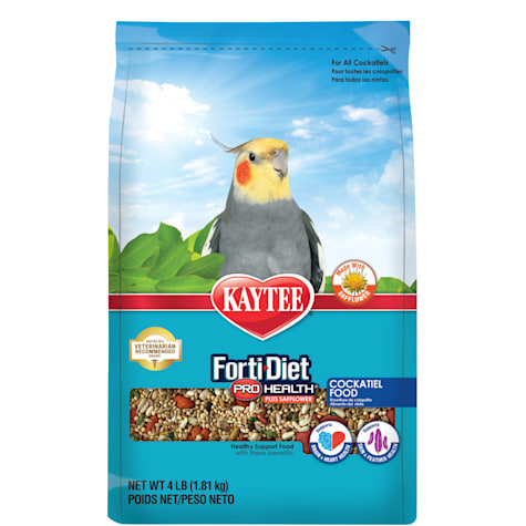Kaytee Forti-Diet Pro Health Safflower Cockatiel Food