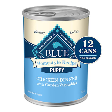 Blue Buffalo Homestyle Recipe Chicken Dinner Puppy Wet Dog Food