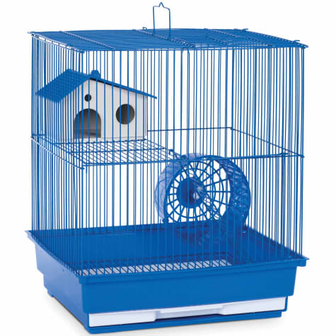 Prevue Pet Products Two Story Blue Small Animal Cage