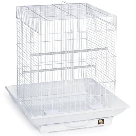 Prevue Pet Products Clean Life Series Bird Cage in White