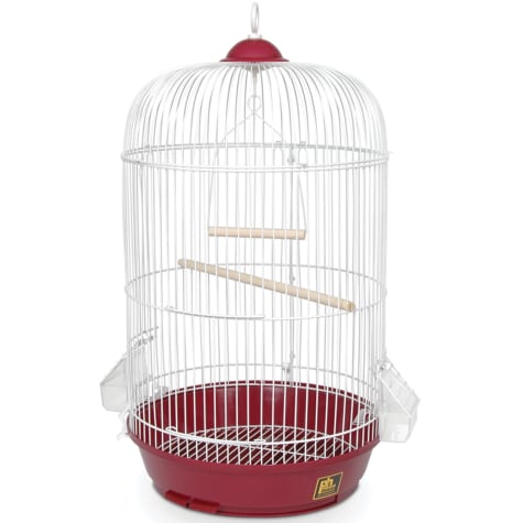 Prevue Pet Products Classic Round Bird Cage in Red