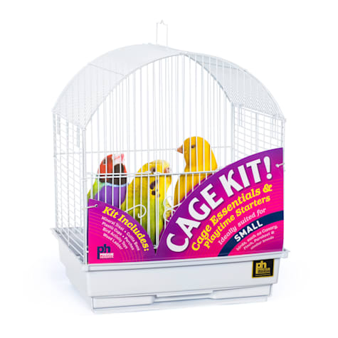 Prevue Pet Products Round Roof Bird Cage Kit